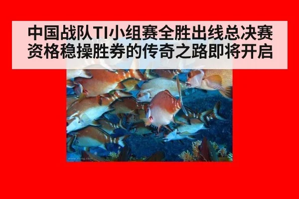 中国战队TI小组赛全胜出线总决赛资格稳操胜券的传奇之路即将开启